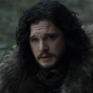 ❄️-Jon Snow(Kit), Telegram Sticker