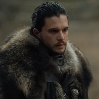❄️-Jon Snow(Kit), Telegram Sticker