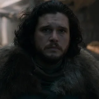 ❄️-Jon Snow(Kit), Telegram Sticker