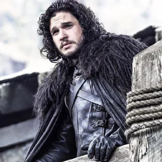❄️-Jon Snow(Kit), Telegram Sticker
