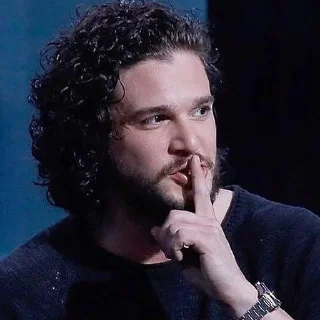 ❄️-Jon Snow(Kit), Telegram Sticker