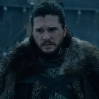 ❄️-Jon Snow(Kit), Telegram Sticker