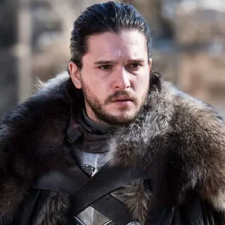❄️-Jon Snow(Kit), Telegram Sticker