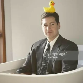 🦆-счастливые люди :: @fStikBot, Telegram Sticker