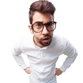🤨-счастливые люди :: @fStikBot, Telegram Sticker