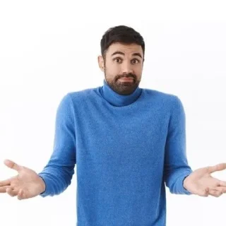 🤷‍♂-счастливые люди :: @fStikBot, Telegram Sticker
