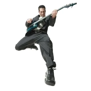 🎸-счастливые люди :: @fStikBot, Telegram Sticker