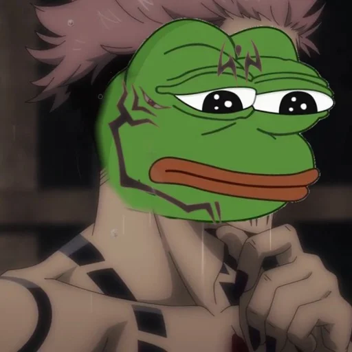 jujutsu pepe @Toji_sama, telegram sticker