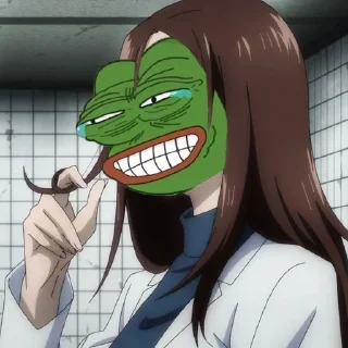 😂-jujutsu pepe @Toji_sama, Telegram Sticker