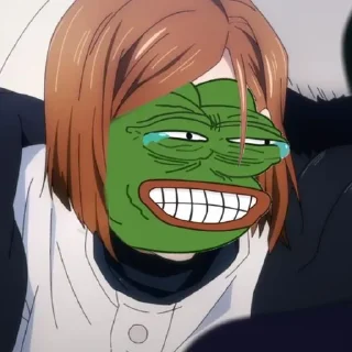 😂-jujutsu pepe @Toji_sama, Telegram Sticker
