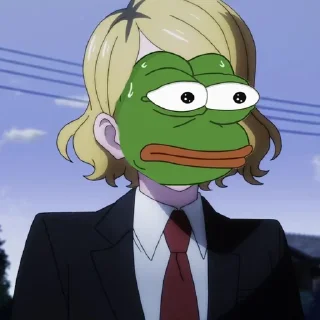 😳-jujutsu pepe @Toji_sama, Telegram Sticker