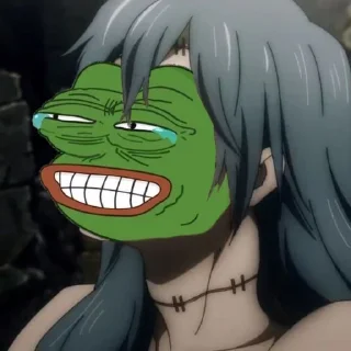 😂-jujutsu pepe @Toji_sama, Telegram Sticker