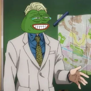 😂-jujutsu pepe @Toji_sama, Telegram Sticker