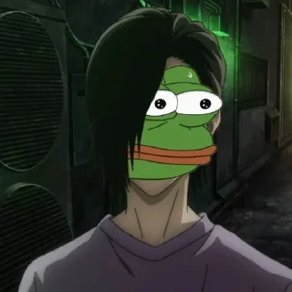 😰-jujutsu pepe @Toji_sama, Telegram Sticker
