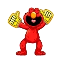 👍-Elmo, Telegram Sticker