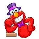 😁-Elmo, Telegram Sticker