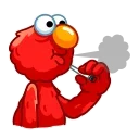 🙄-Elmo, Telegram Sticker
