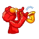 🖕-Elmo, Telegram Sticker