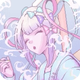 🎀-KAngel!!! @KAngelStreamer, Telegram Sticker