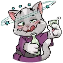 🍸-Kamikaze Cat, Telegram Sticker