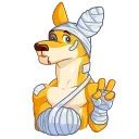 🤕-Outback Jack, Telegram Sticker