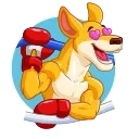 😍-Outback Jack, Telegram Sticker
