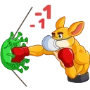 🦠-Outback Jack, Telegram Sticker