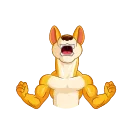 😡-Outback Jack, Telegram Sticker