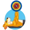 🏋️‍♂️-Outback Jack, Telegram Sticker