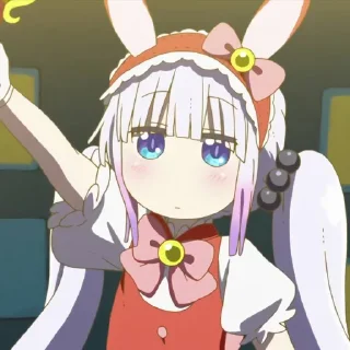 ☁️-kanna @stickerspackanime, Telegram Sticker