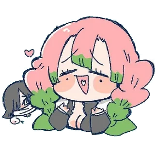 💖-Mitsuri Kanroji @LadyLuxanna, Telegram Sticker