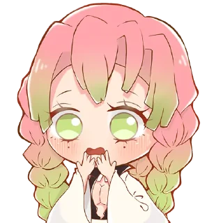 💖-Mitsuri Kanroji @LadyLuxanna, Telegram Sticker