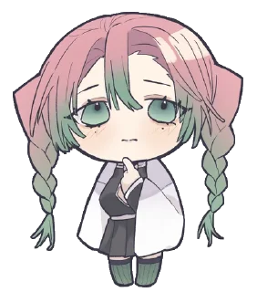 💖-Mitsuri Kanroji @LadyLuxanna, Telegram Sticker