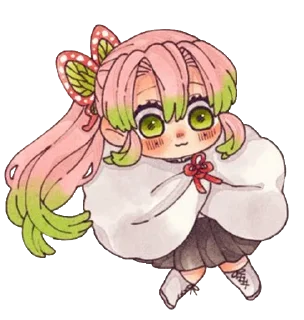 💖-Mitsuri Kanroji @LadyLuxanna, Telegram Sticker