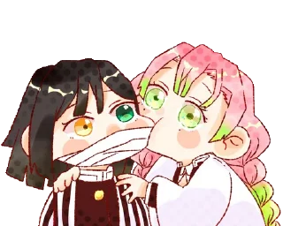 💖-Mitsuri Kanroji @LadyLuxanna, Telegram Sticker