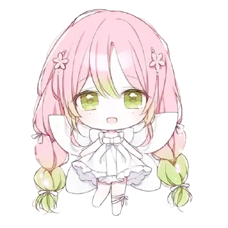 💖-Mitsuri Kanroji @LadyLuxanna, Telegram Sticker