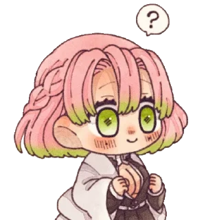 💖-Mitsuri Kanroji @LadyLuxanna, Telegram Sticker
