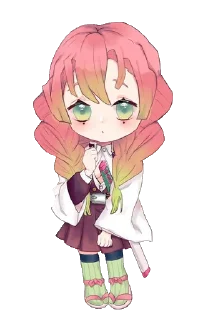 💖-Mitsuri Kanroji @LadyLuxanna, Telegram Sticker