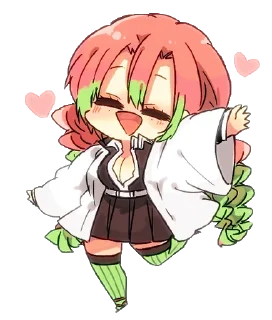 💖-Mitsuri Kanroji @LadyLuxanna, Telegram Sticker