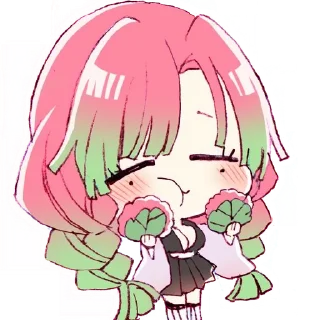 💖-Mitsuri Kanroji @LadyLuxanna, Telegram Sticker