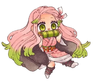 💖-Mitsuri Kanroji @LadyLuxanna, Telegram Sticker