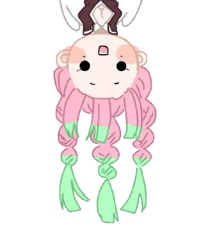💖-Mitsuri Kanroji @LadyLuxanna, Telegram Sticker
