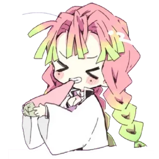 💖-Mitsuri Kanroji @LadyLuxanna, Telegram Sticker