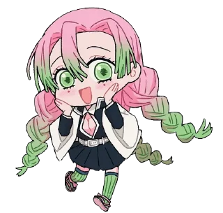 💖-Mitsuri Kanroji @LadyLuxanna, Telegram Sticker