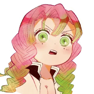 💖-Mitsuri Kanroji @LadyLuxanna, Telegram Sticker