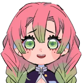 💖-Mitsuri Kanroji @LadyLuxanna, Telegram Sticker