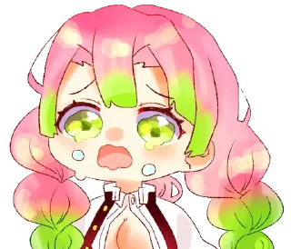 💖-Mitsuri Kanroji @LadyLuxanna, Telegram Sticker