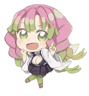 💖-Mitsuri Kanroji @LadyLuxanna, Telegram Sticker