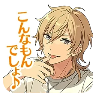🌹-Каору Хаказе „@lowkastickers”, Telegram Sticker