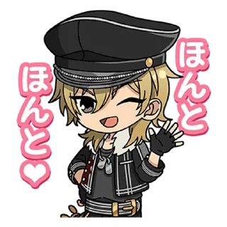 🌹-Каору Хаказе „@lowkastickers”, Telegram Sticker